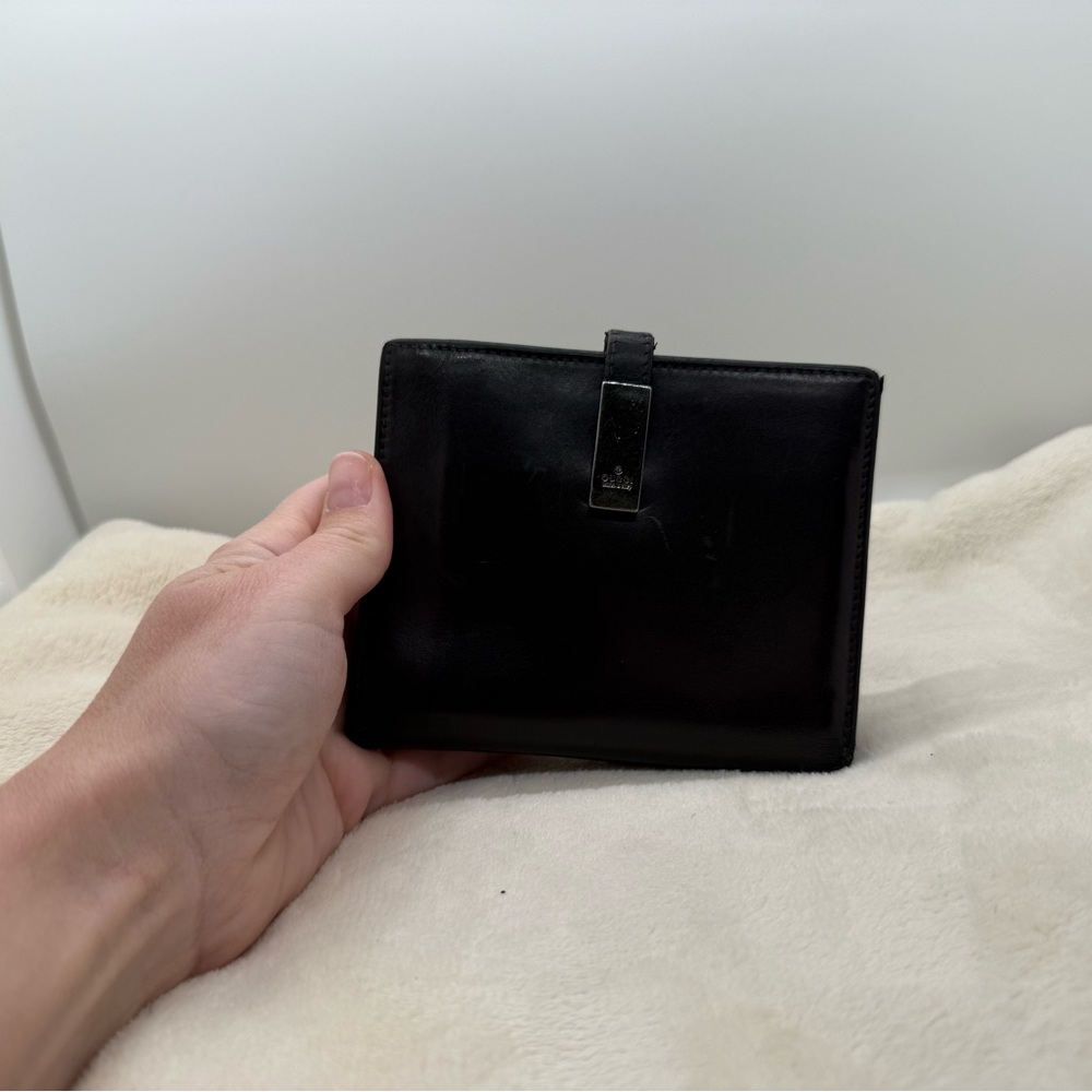 Gucci Black Leather Bifold Wallet - Picture 7 of 8